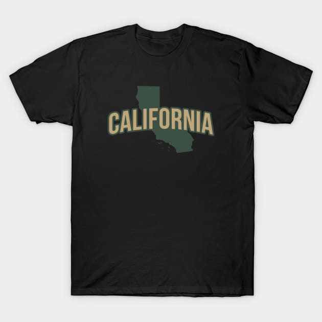 California State T-Shirt by Novel_Designs